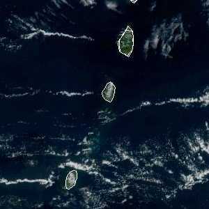 météo tropicale : Image satellite .