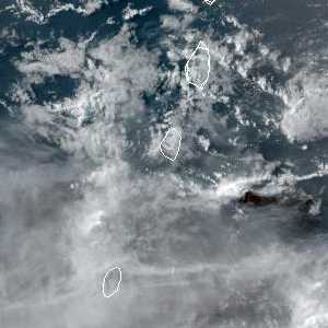météo tropicale : Image satellite .