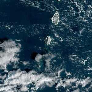 météo tropicale : Image satellite .