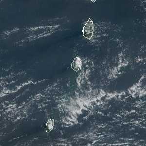 météo tropicale : Image satellite .
