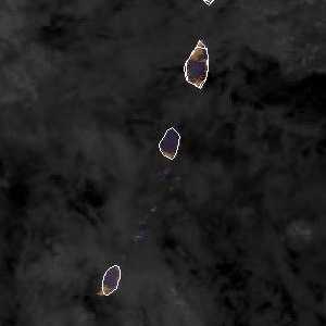 météo tropicale : Image satellite .