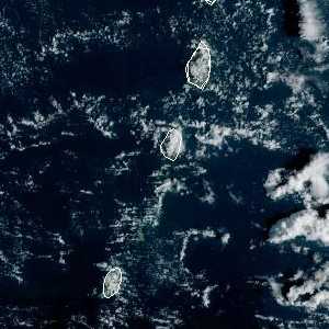 météo tropicale : Image satellite .