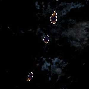 météo tropicale : Image satellite .