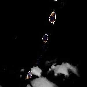 météo tropicale : Image satellite .