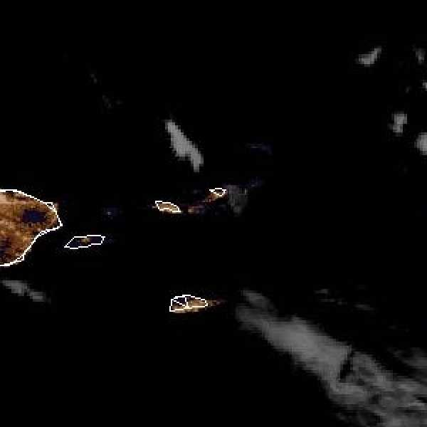 tropical weather: Satellite image.