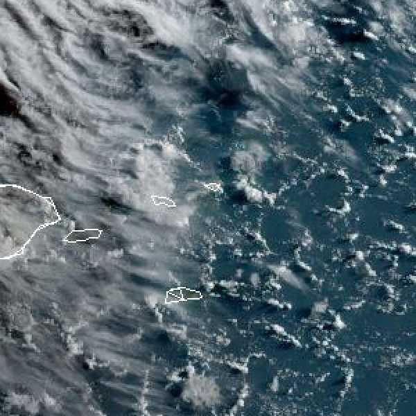 météo tropicale : Image satellite .