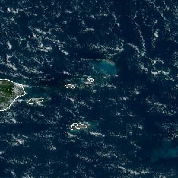 météo tropicale : Image satellite .