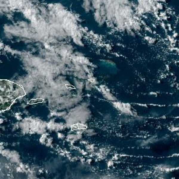météo tropicale : Image satellite .