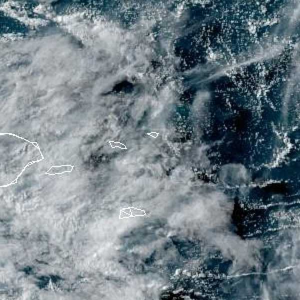 météo tropicale : Image satellite .