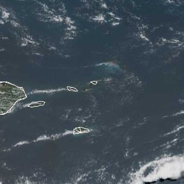 météo tropicale : Image satellite .