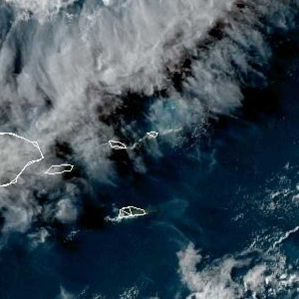 météo tropicale : Image satellite .