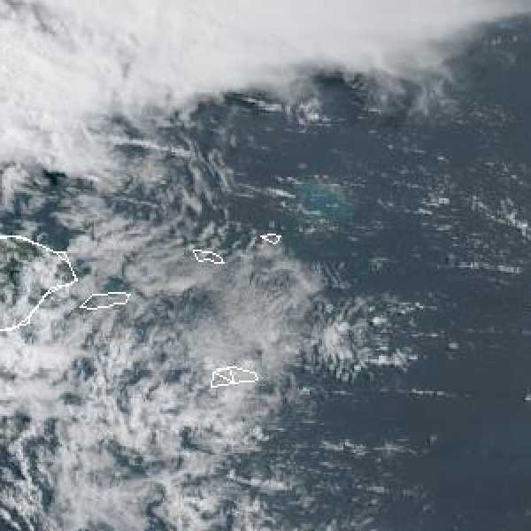 météo tropicale : Image satellite .
