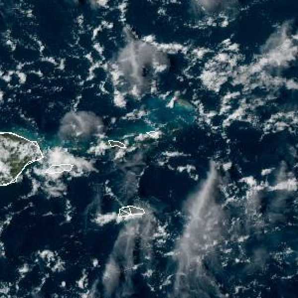 météo tropicale : Image satellite .