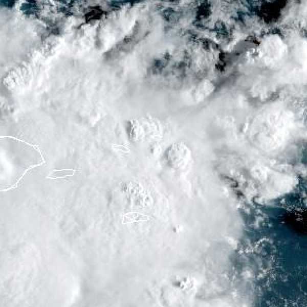 météo tropicale : Image satellite .