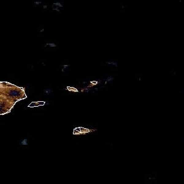 météo tropicale : Image satellite .