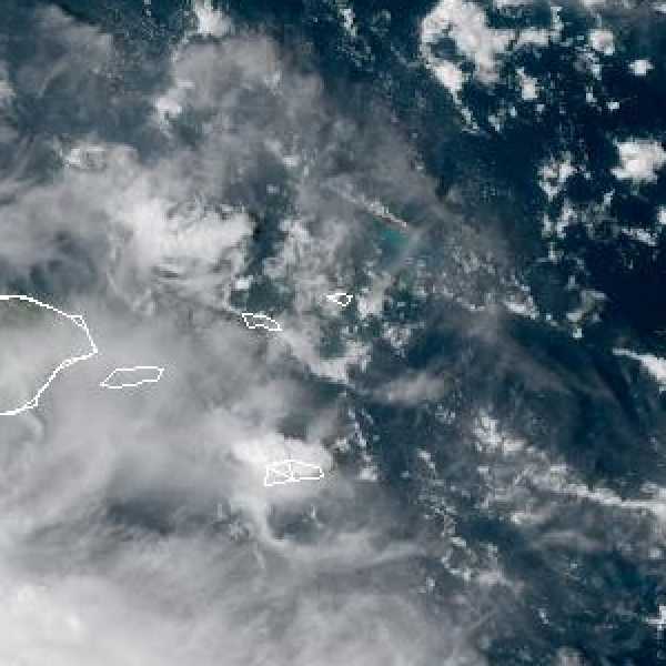 météo tropicale : Image satellite .