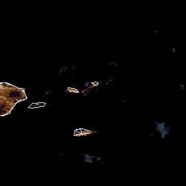 météo tropicale : Image satellite .