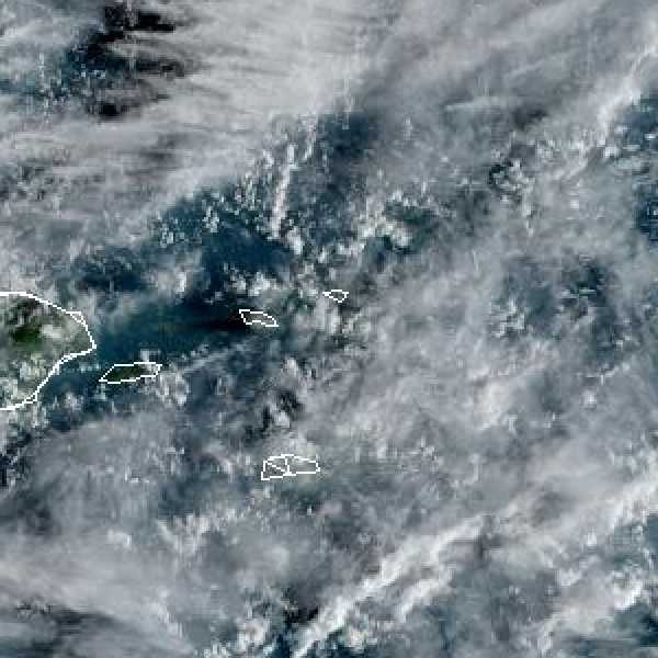 météo tropicale : Image satellite .