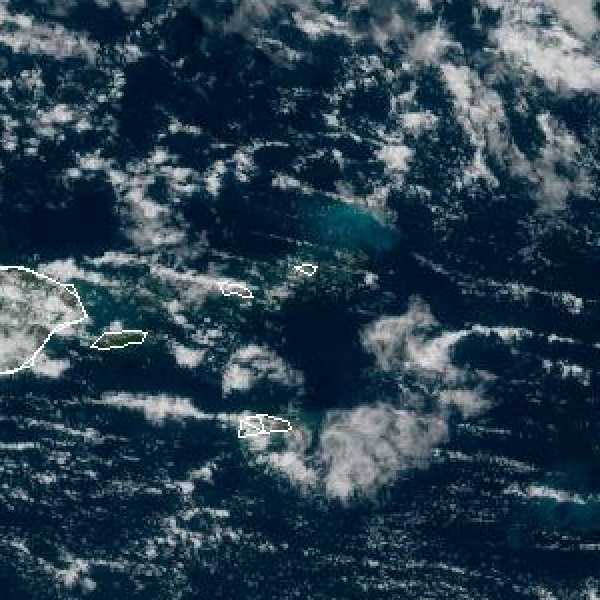 météo tropicale : Image satellite .