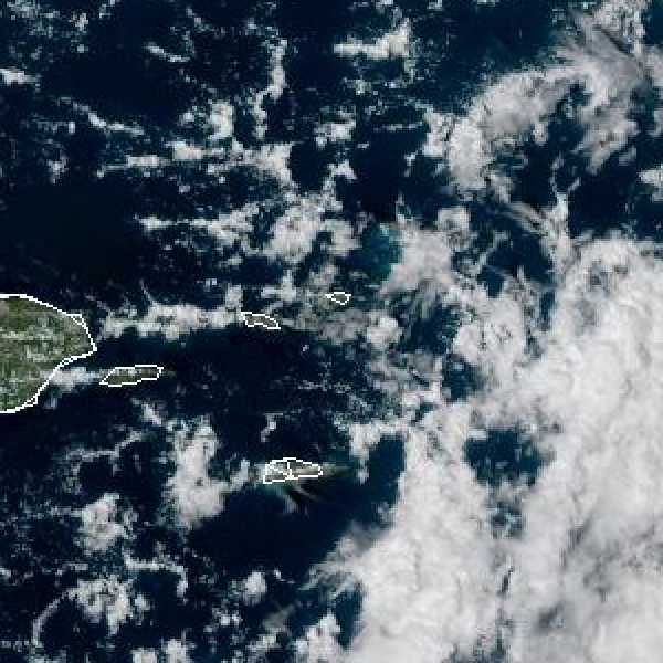 météo tropicale : Image satellite .