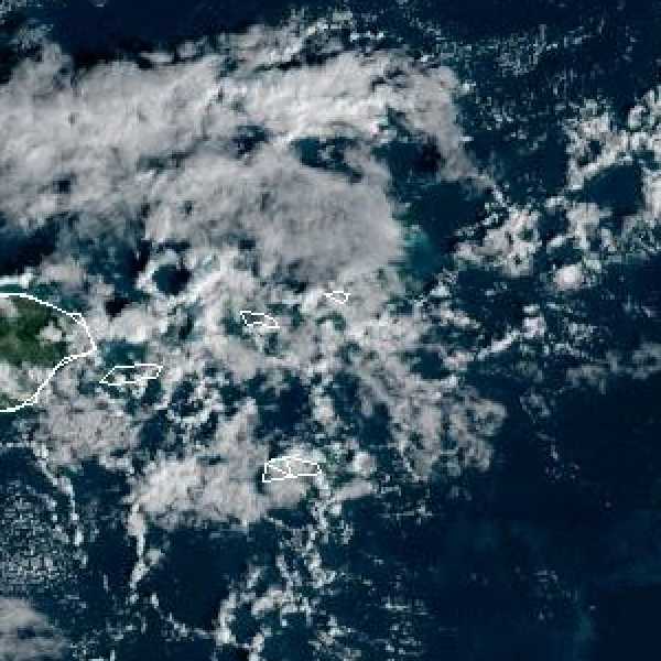 météo tropicale : Image satellite .