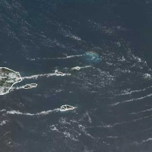 météo tropicale : Image satellite .