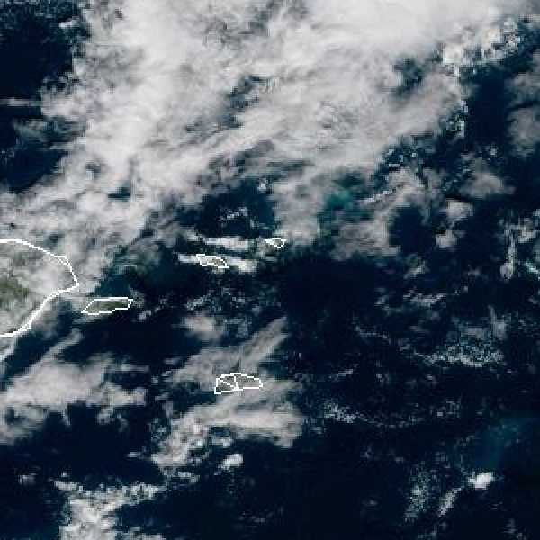 météo tropicale : Image satellite .