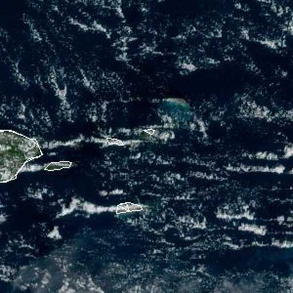 météo tropicale : Image satellite .