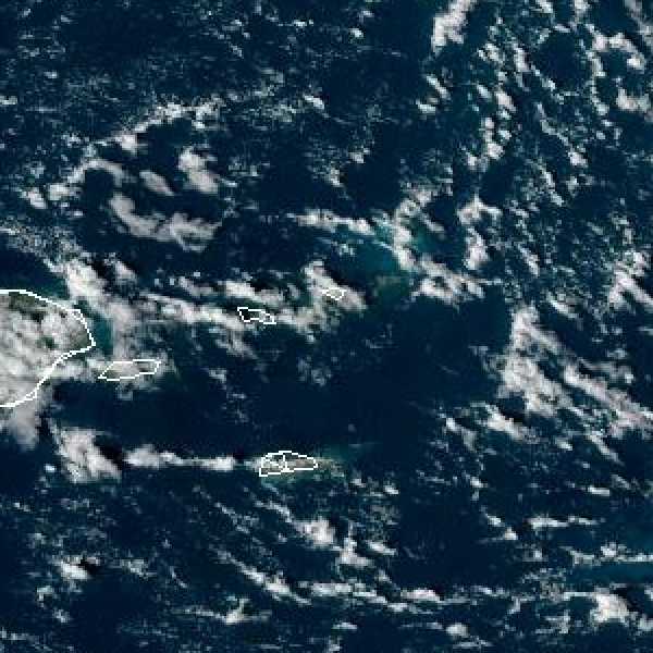 météo tropicale : Image satellite .