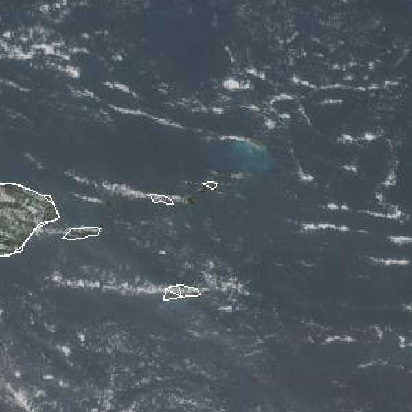 météo tropicale : Image satellite .