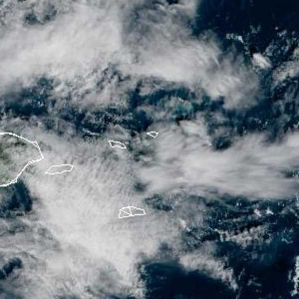 météo tropicale : Image satellite .