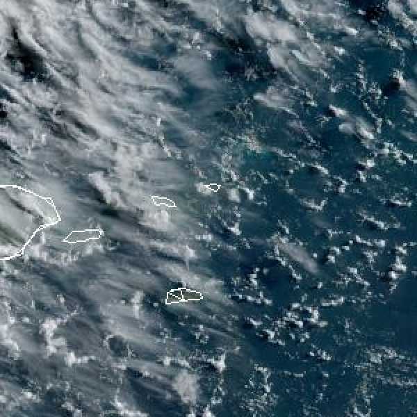 météo tropicale : Image satellite .
