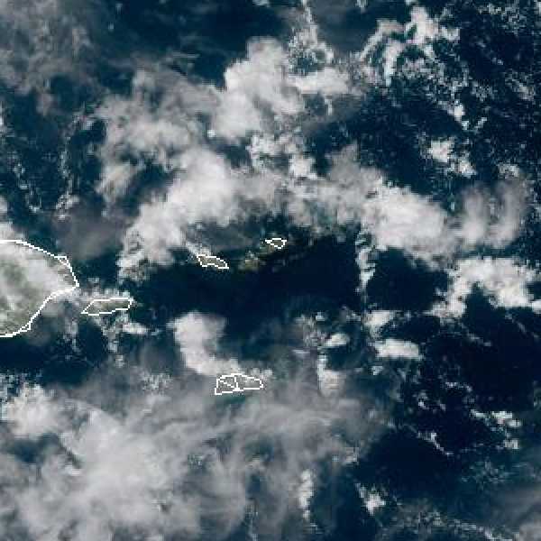 météo tropicale : Image satellite .