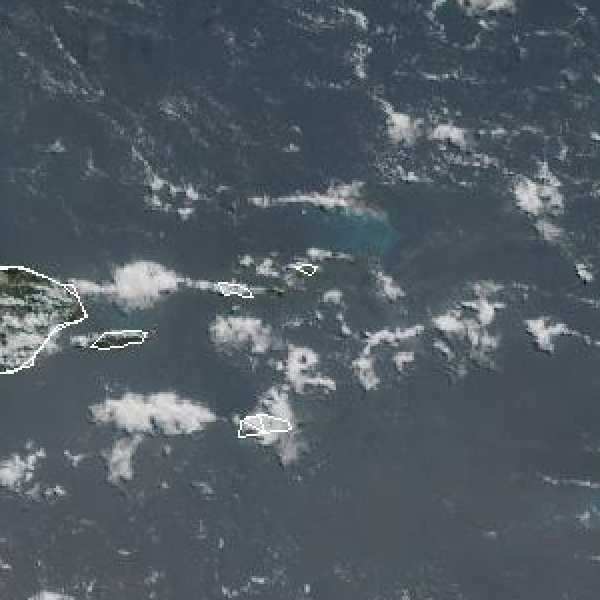météo tropicale : Image satellite .
