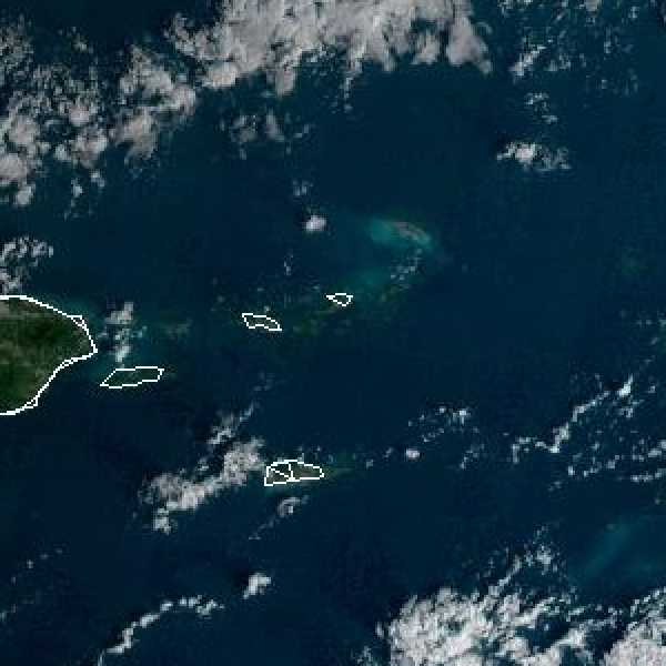 météo tropicale : Image satellite .