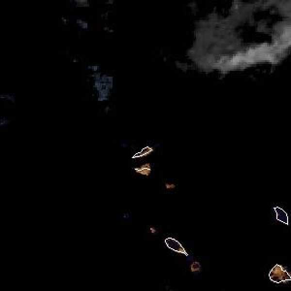 météo tropicale : Image satellite .