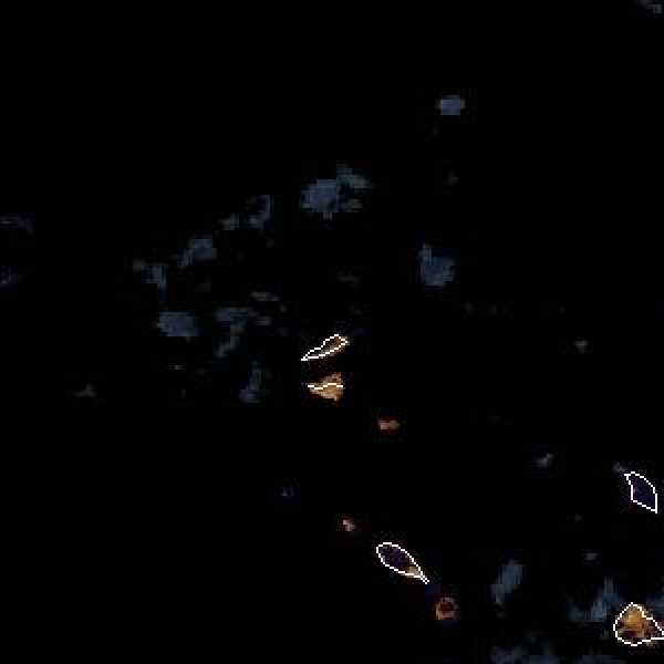 météo tropicale : Image satellite .