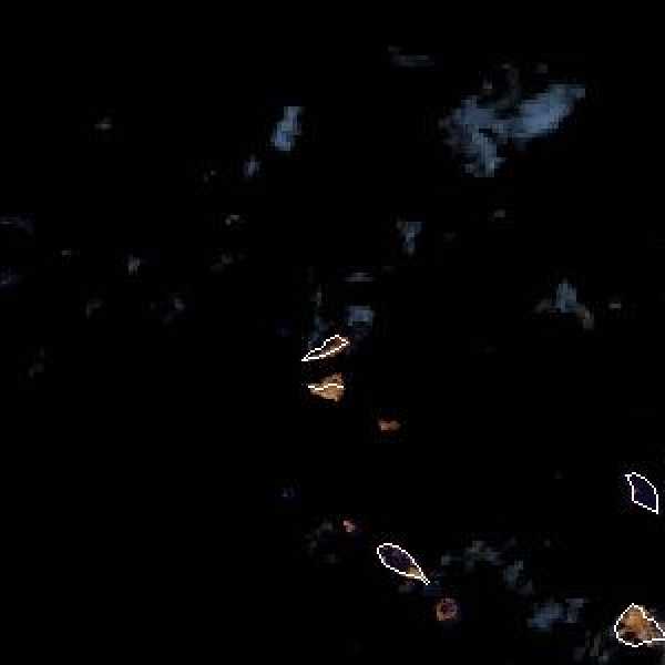 tropical weather: Satellite image.