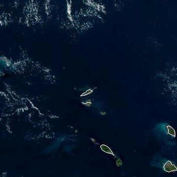 météo tropicale : Image satellite .