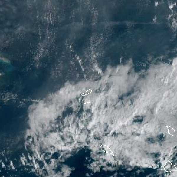 météo tropicale : Image satellite .