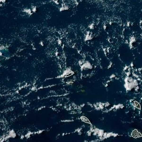 météo tropicale : Image satellite .