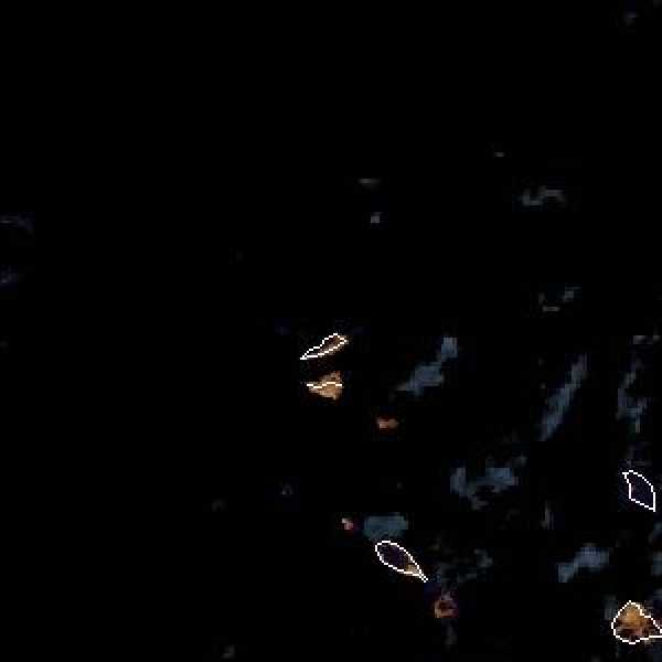 météo tropicale : Image satellite .