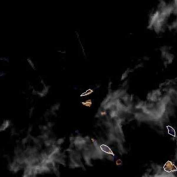 météo tropicale : Image satellite .