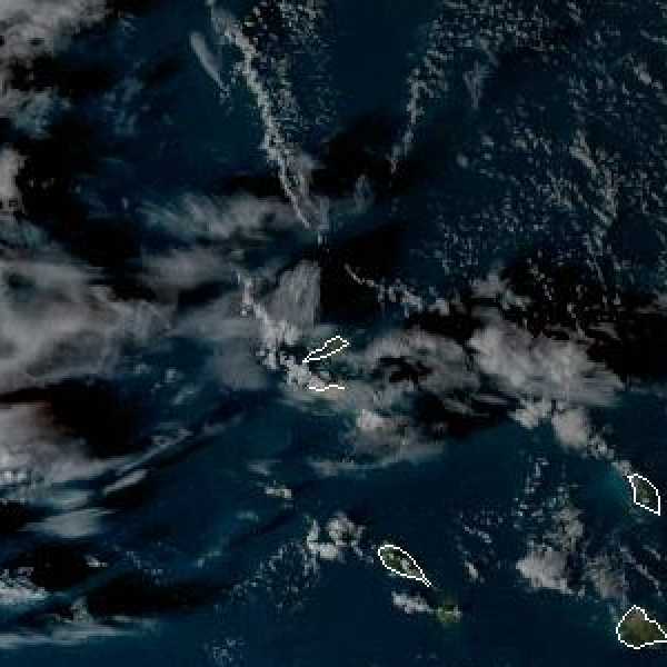 météo tropicale : Image satellite .