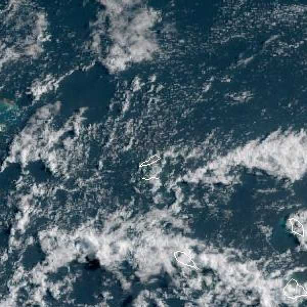 météo tropicale : Image satellite .
