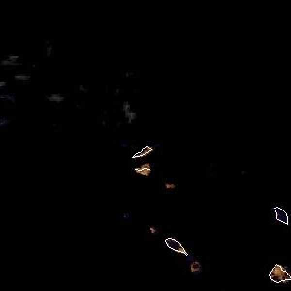 tropical weather: Satellite image.