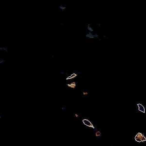 météo tropicale : Image satellite .