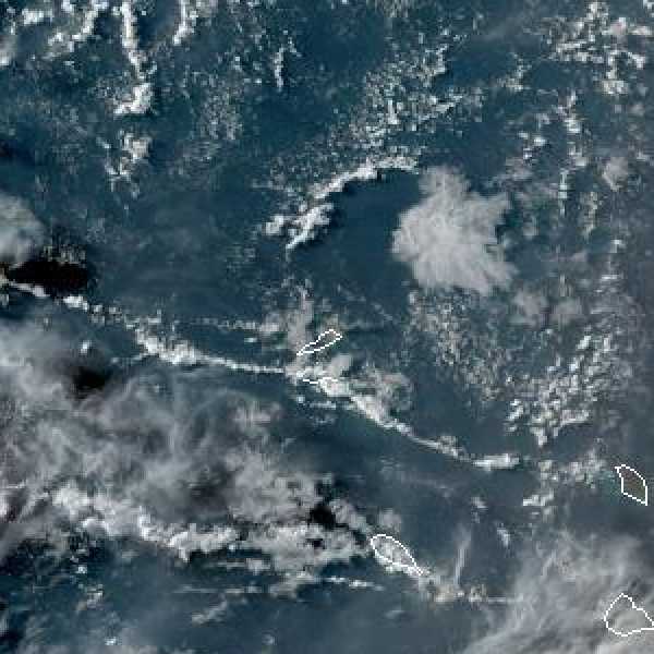 météo tropicale : Image satellite .