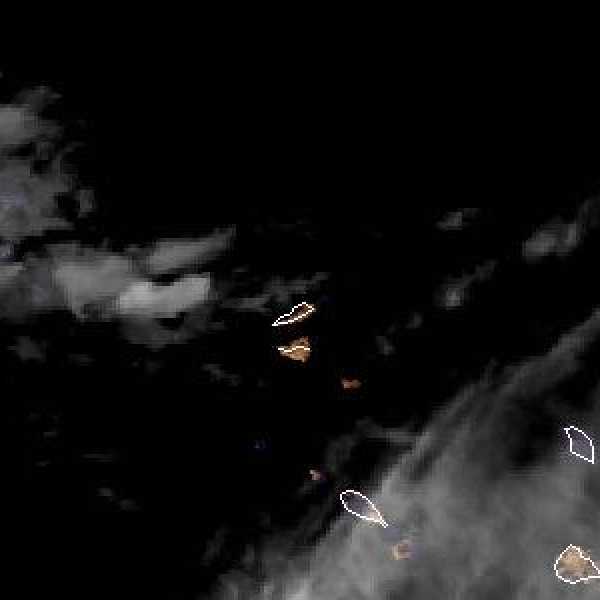 tropical weather: Satellite image.