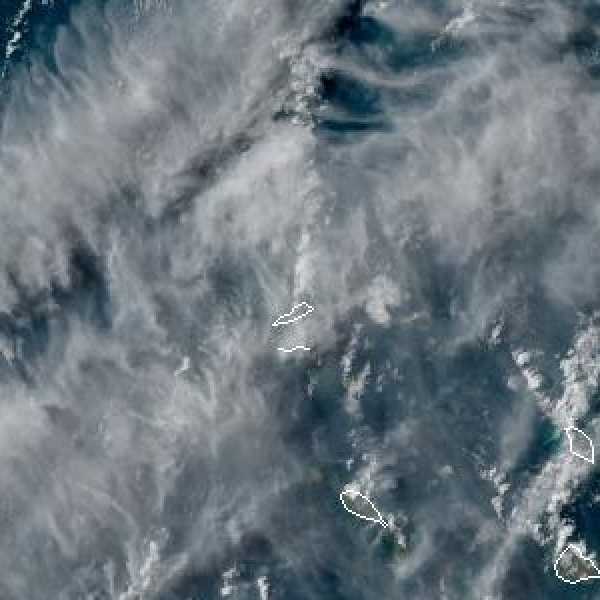 météo tropicale : Image satellite .
